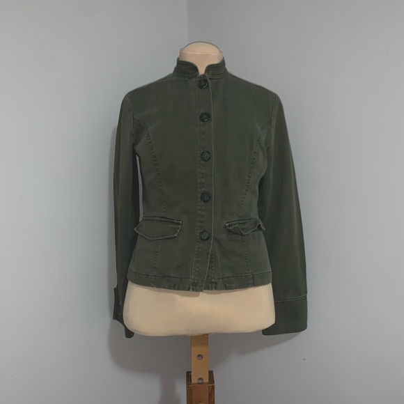 Mossimo Army Green Jacket - Picture 1 of 3